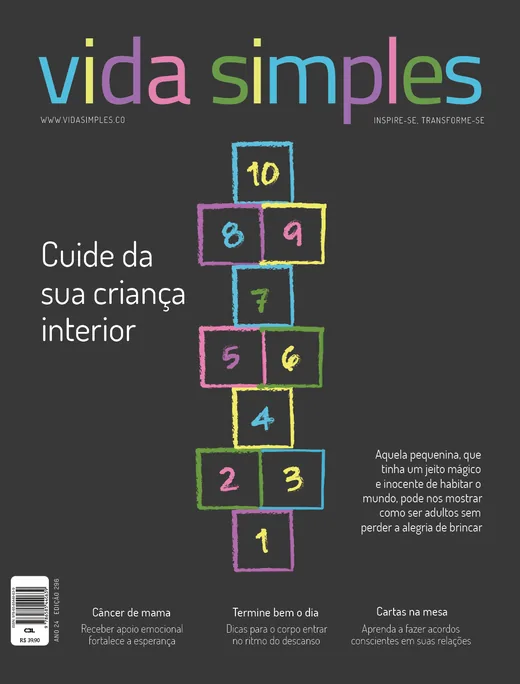 Capa da edição 296: Cuide da sua criança interior