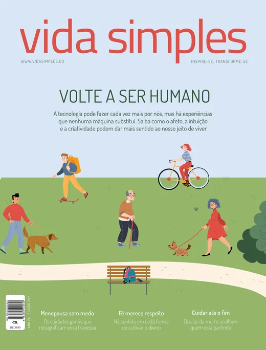Capa da edição 297, de novembro: Volte a ser humano